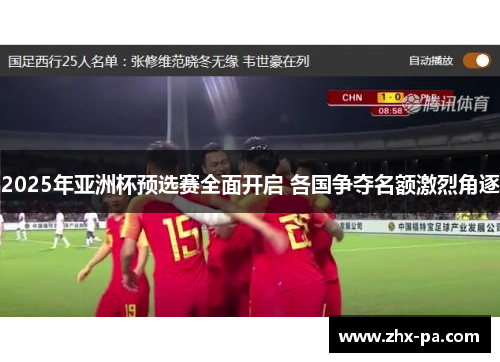2025年亚洲杯预选赛全面开启 各国争夺名额激烈角逐